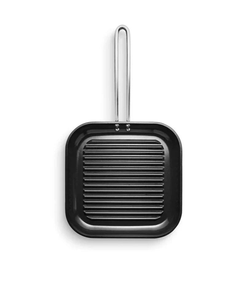 28x28 cm - Professional Keramisk grillstegepande - Eva Trio